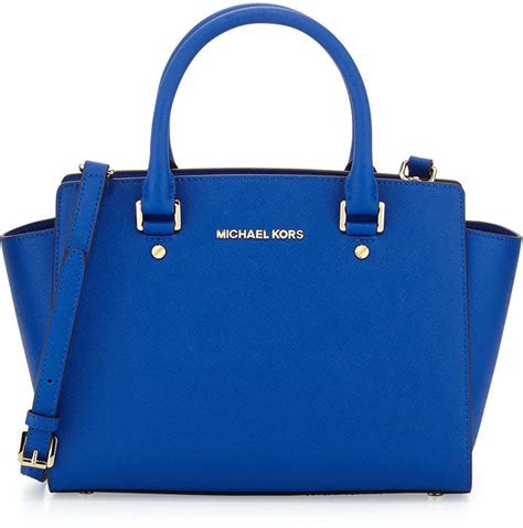 electric blue michael kors bag|Michael Kors blue handbags clearance.